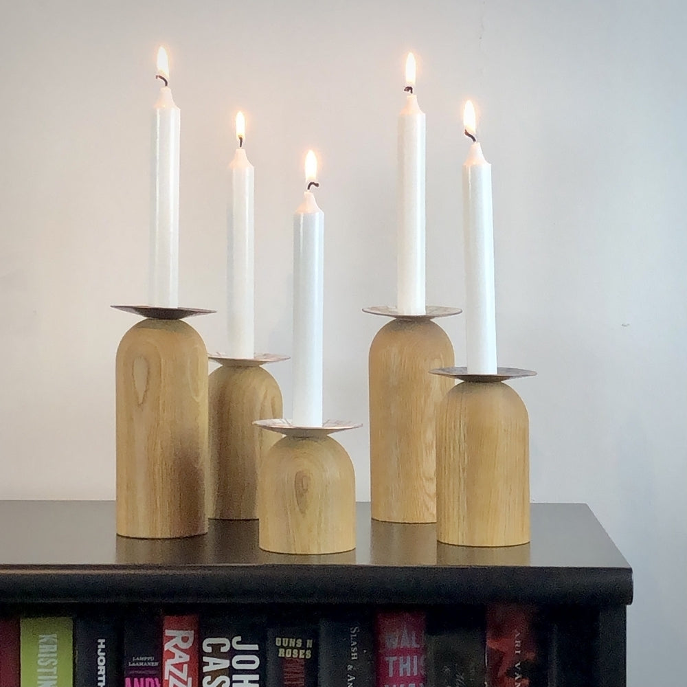 Tatti ljusstake och ljusmanschetter