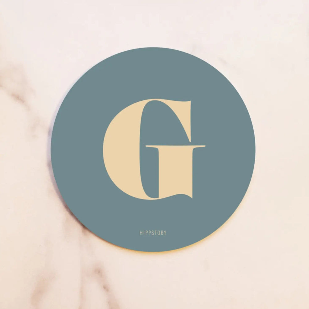 G • White Confetti Coaster • Hippstory