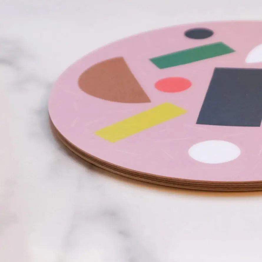 
                  
                    S • Pink Pizza Coaster • Hippstory
                  
                