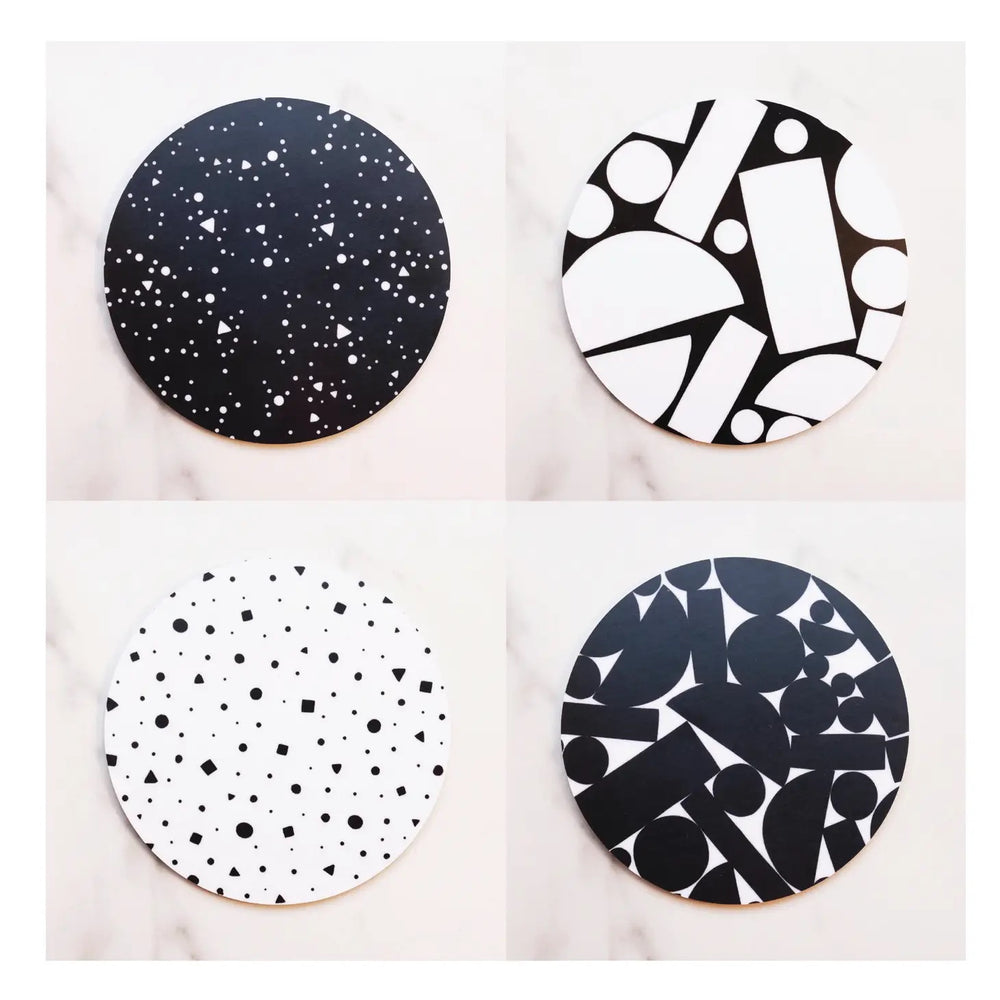 
                  
                    C • Black Puzzle Coaster • Hippstory
                  
                