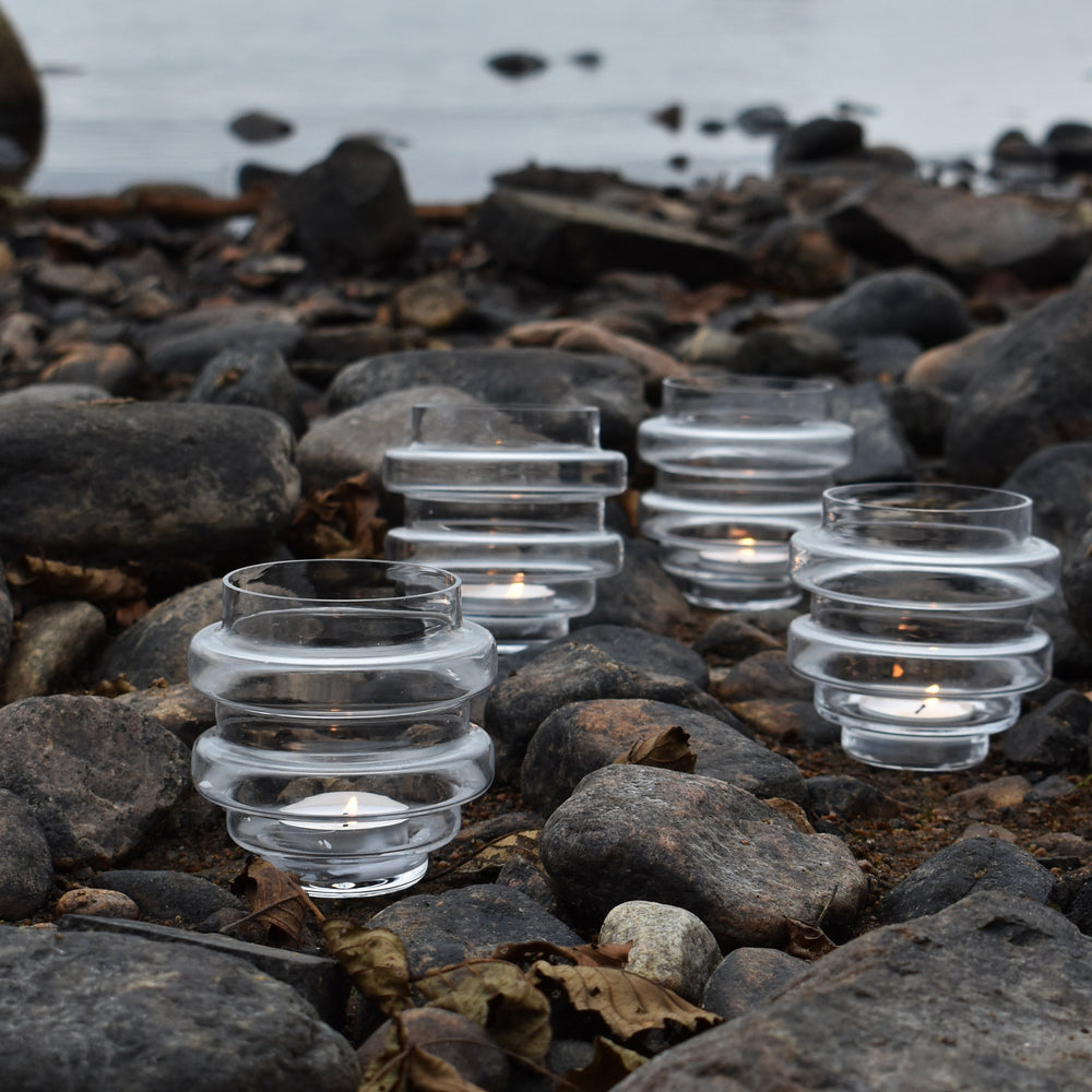 VAKO Träd 100 • liten vas el. ljuslykta i munblåst glas