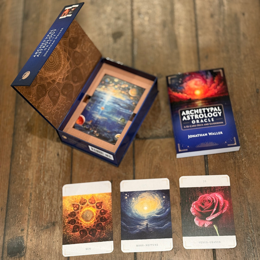 
                  
                    Archetypal Astrology - a 55-card oracle deck and guidebook • Jonathan Waller
                  
                