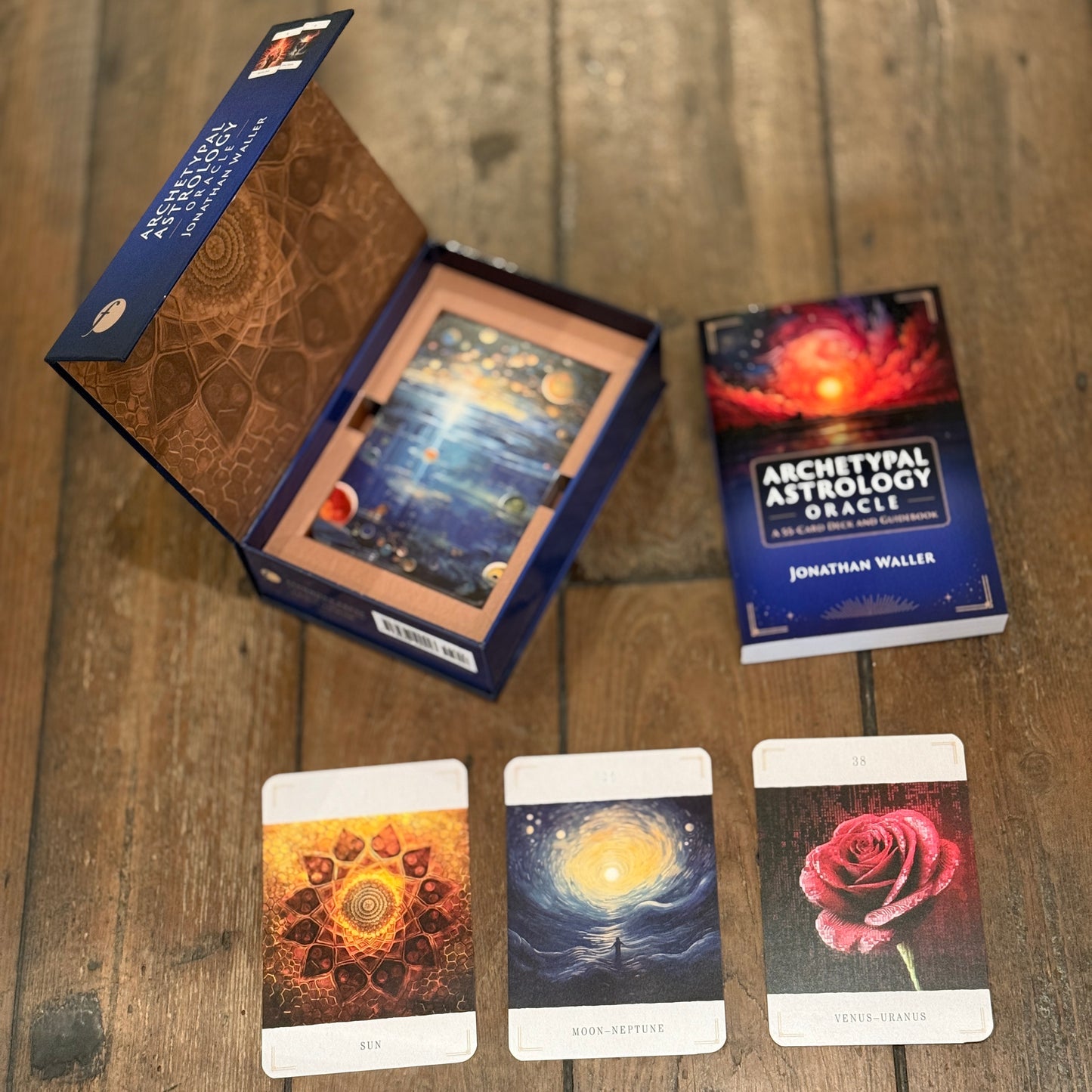
                  
                    Archetypal Astrology - a 55-card oracle deck and guidebook • Jonathan Waller
                  
                