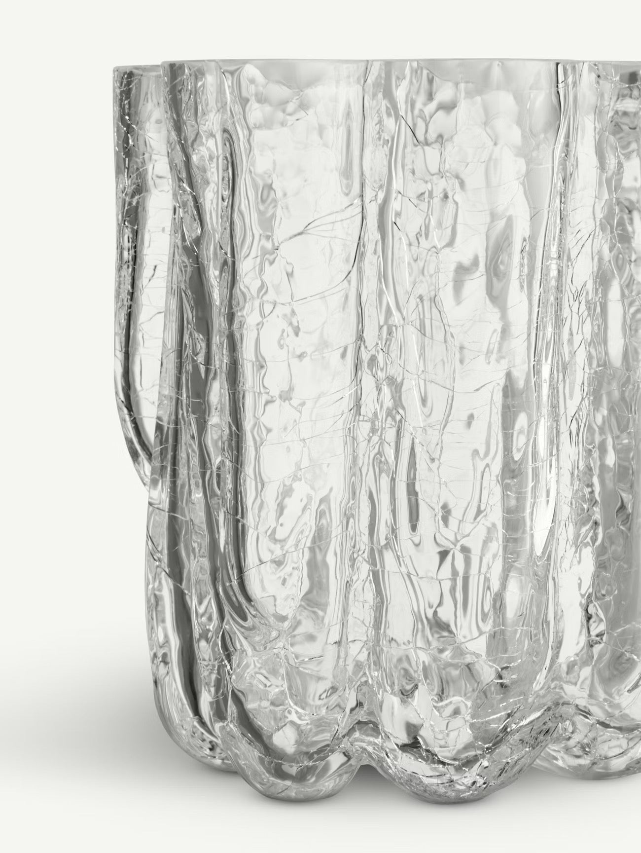 
                  
                    Crackle minivas 112 mm, Clear • Kosta Boda
                  
                