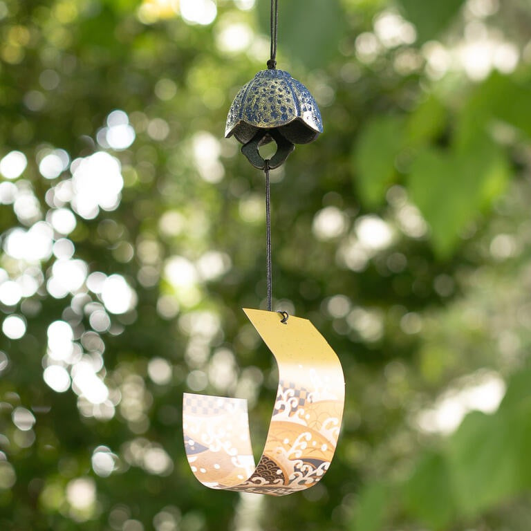 
                  
                    Blå indigo, Hana Furin, tempelklocka
                  
                