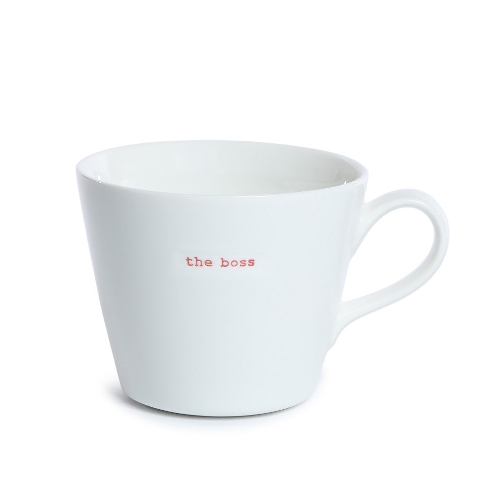 The Boss • Medium Bucket Mug