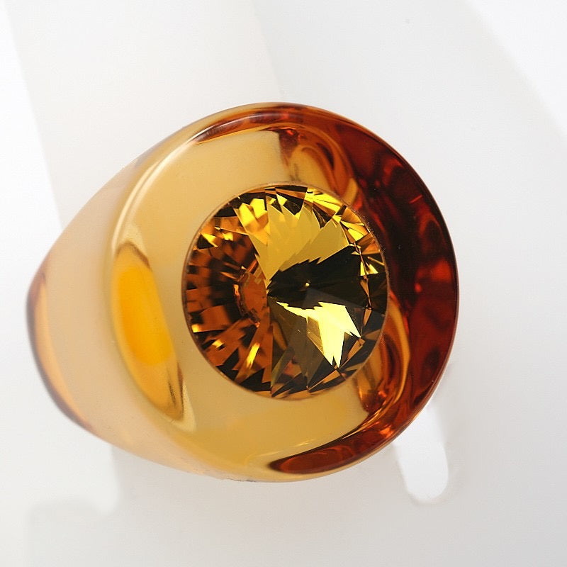 BAY Orange radiant, ring