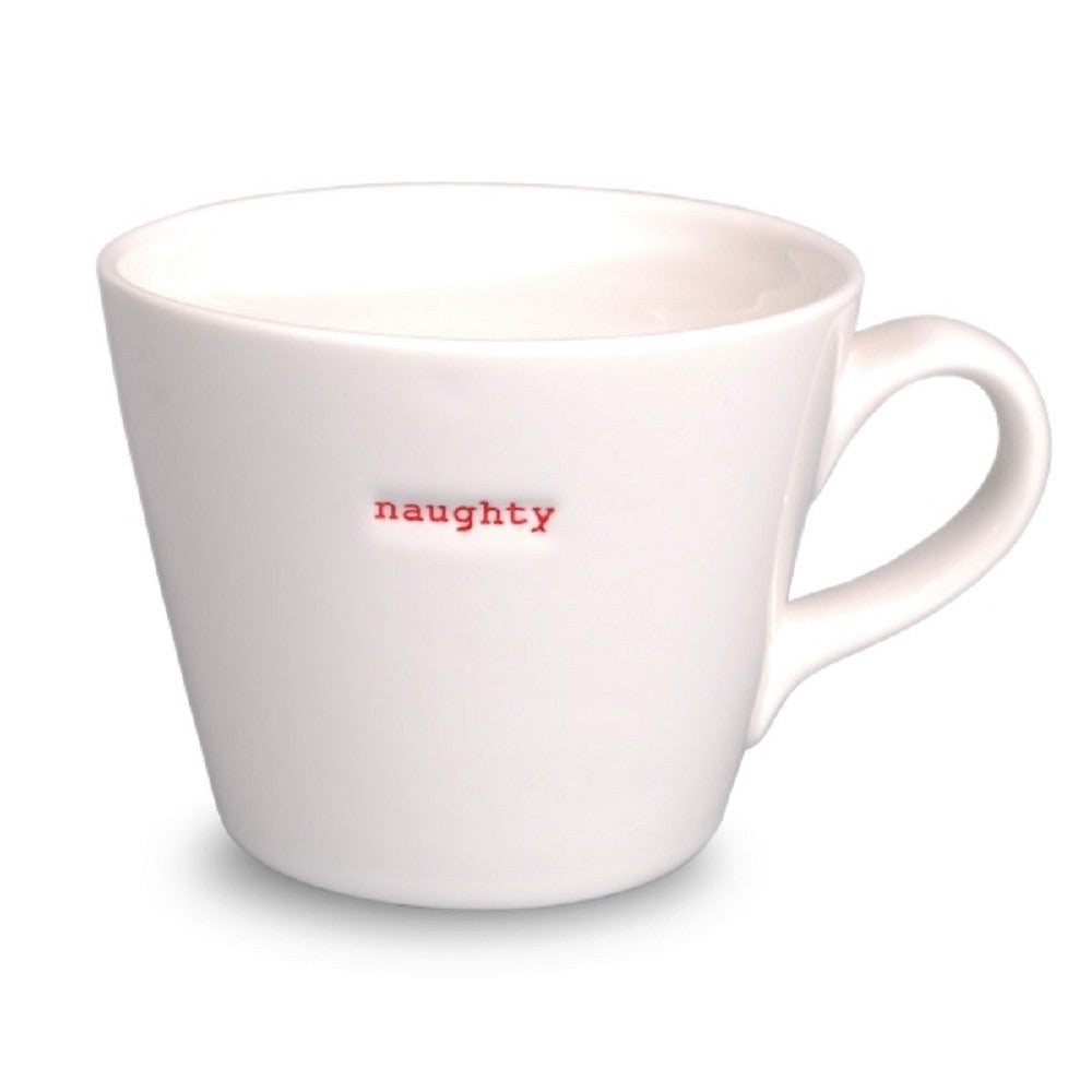 Naughty • Medium Bucket Mug