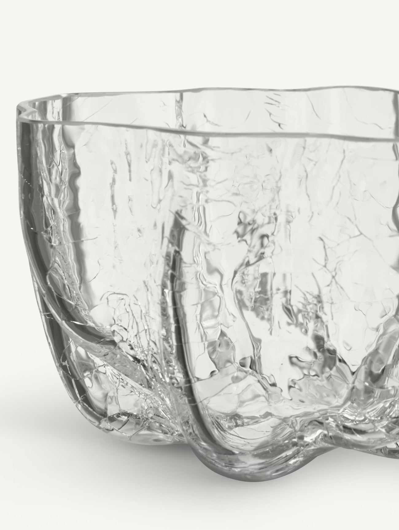 
                  
                    Crackle ljuslykta 58 mm, Clear • Kosta Boda
                  
                