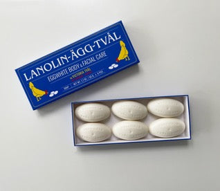 
                  
                    Äkta Lanolin-Ägg-Tvål 6x50g • Victoria Tvål
                  
                