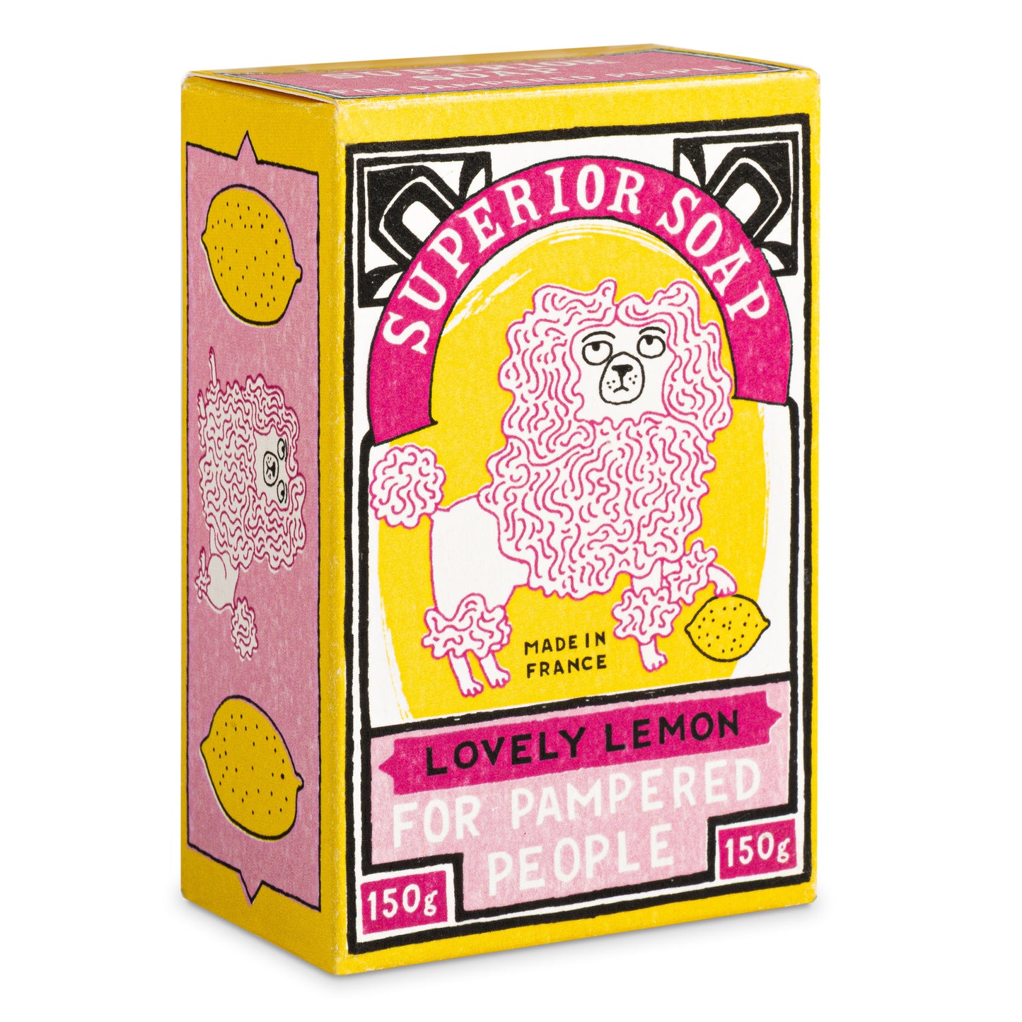 
                  
                    Superior Soap for Pampered People • Lovely Lemon
                  
                