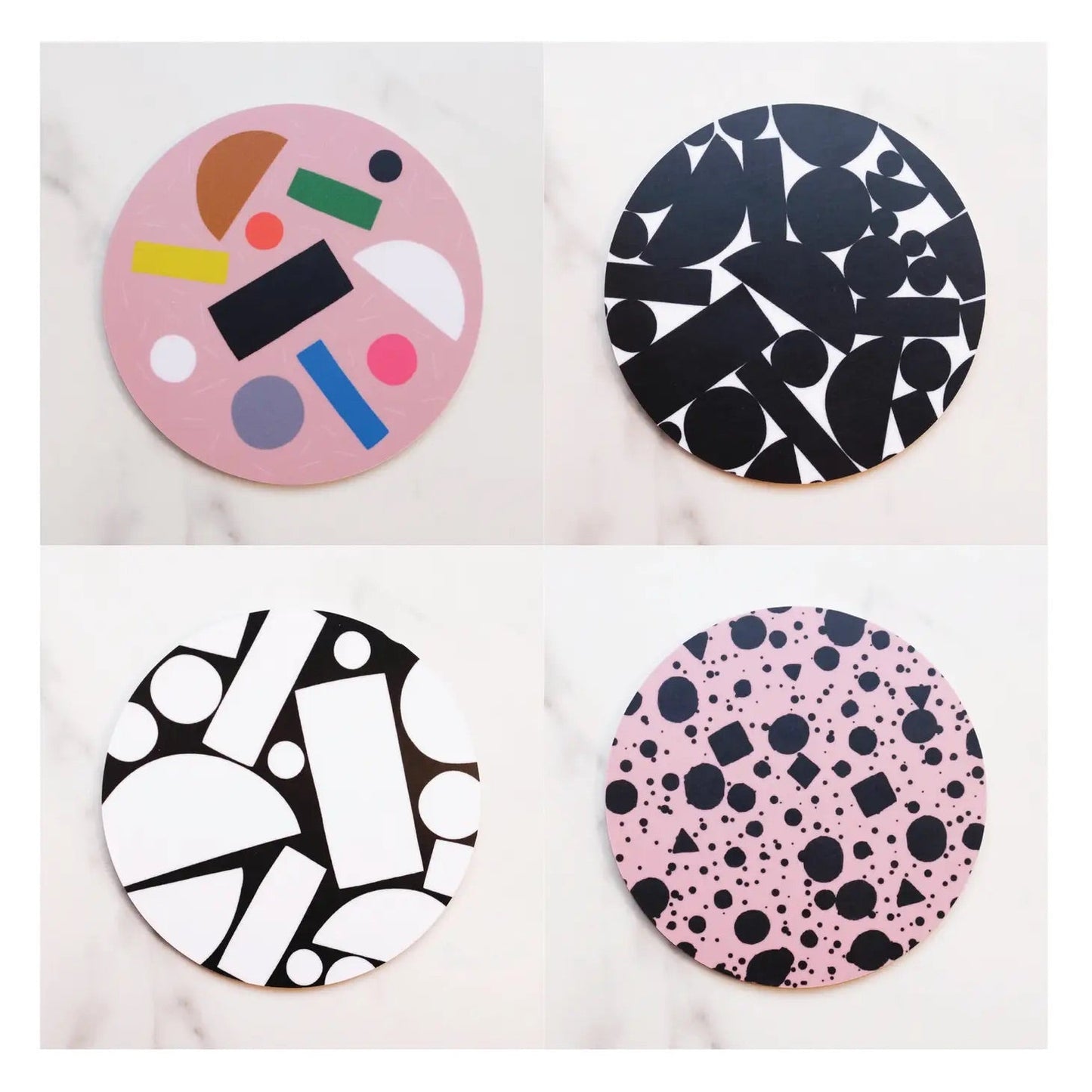 
                  
                    S • Pink Pizza Coaster • Hippstory
                  
                