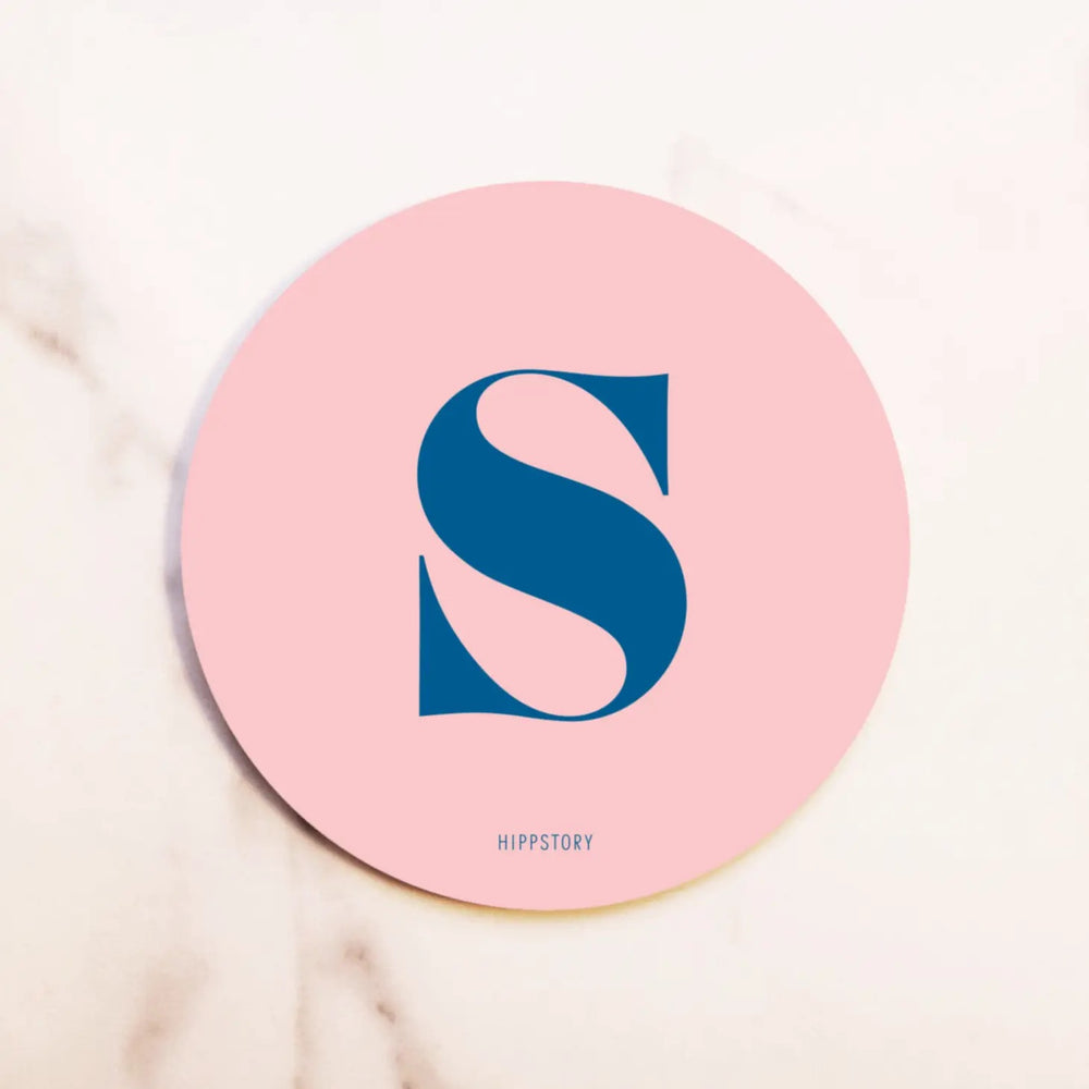 S • Pink Pizza Coaster • Hippstory