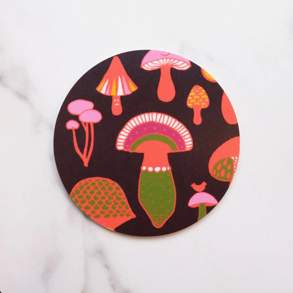 
                  
                    Ö • Mushroom Brown Coaster • Hippstory
                  
                