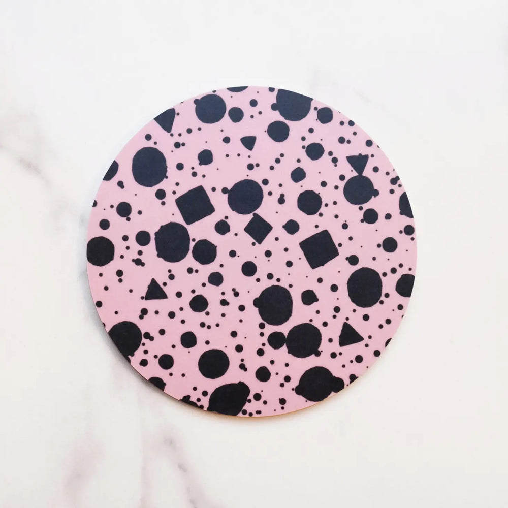 
                  
                    R • Pink Confetti Coaster • Hippstory
                  
                