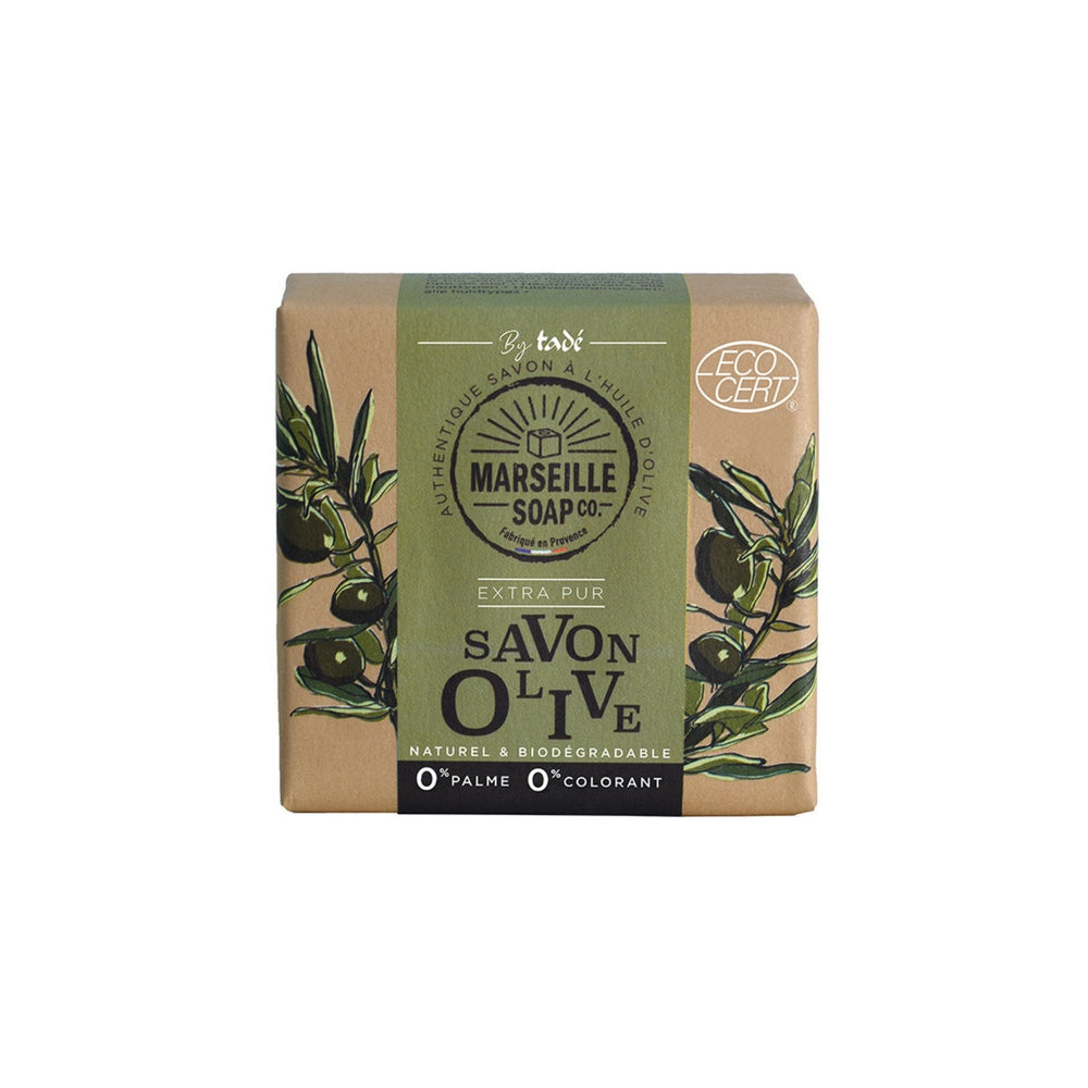 Olive • Savon de Marseille, 100 g fast tvål