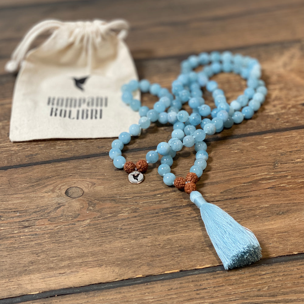 Aquamarine Mala