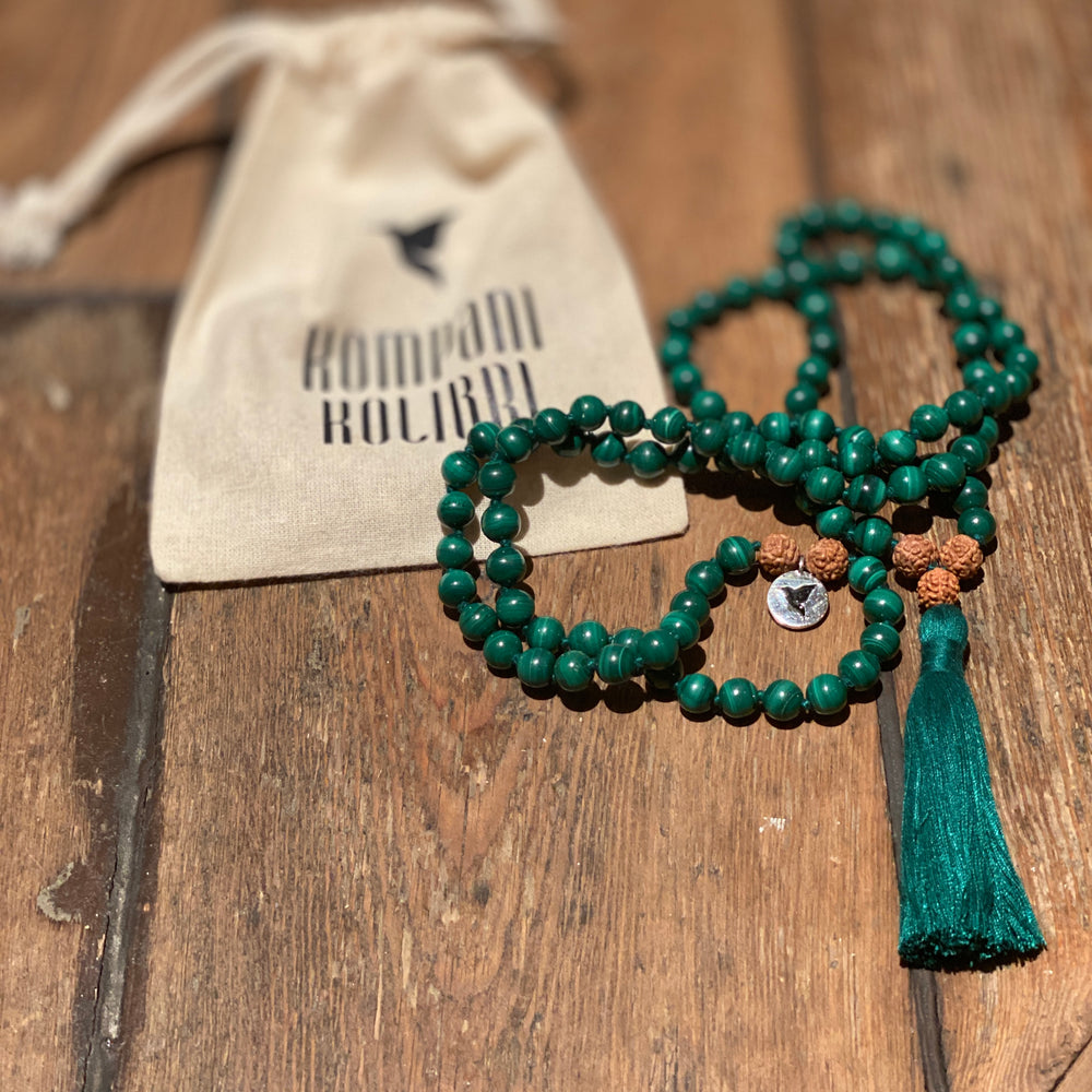 Malakit • Malachite Mala