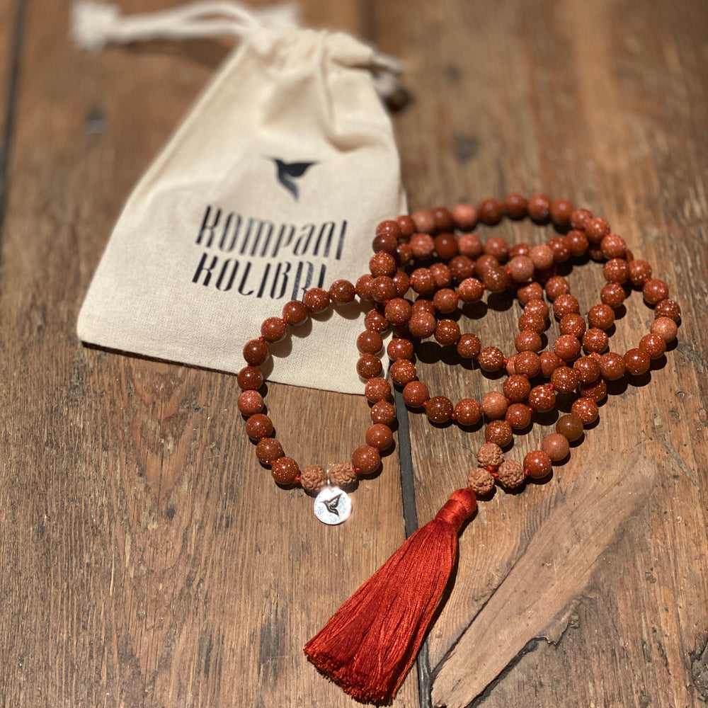 Brown Sandstone Mala