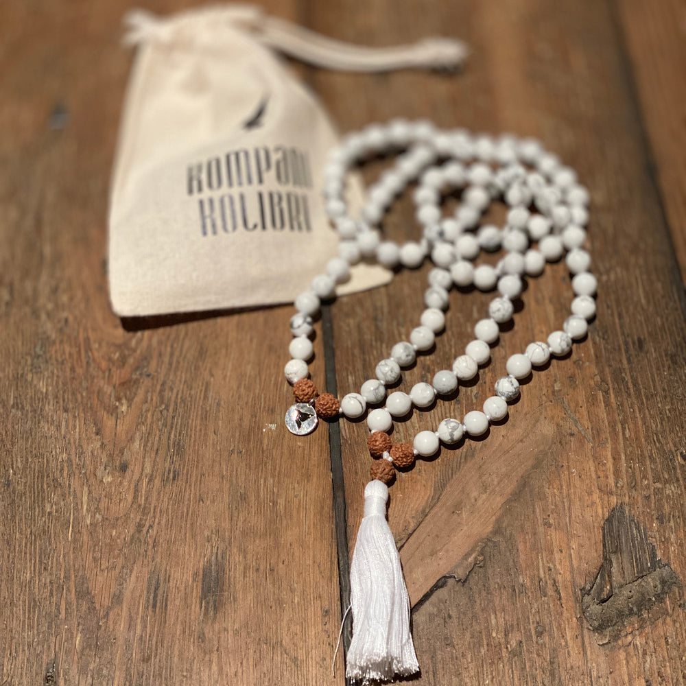 Howlite Mala