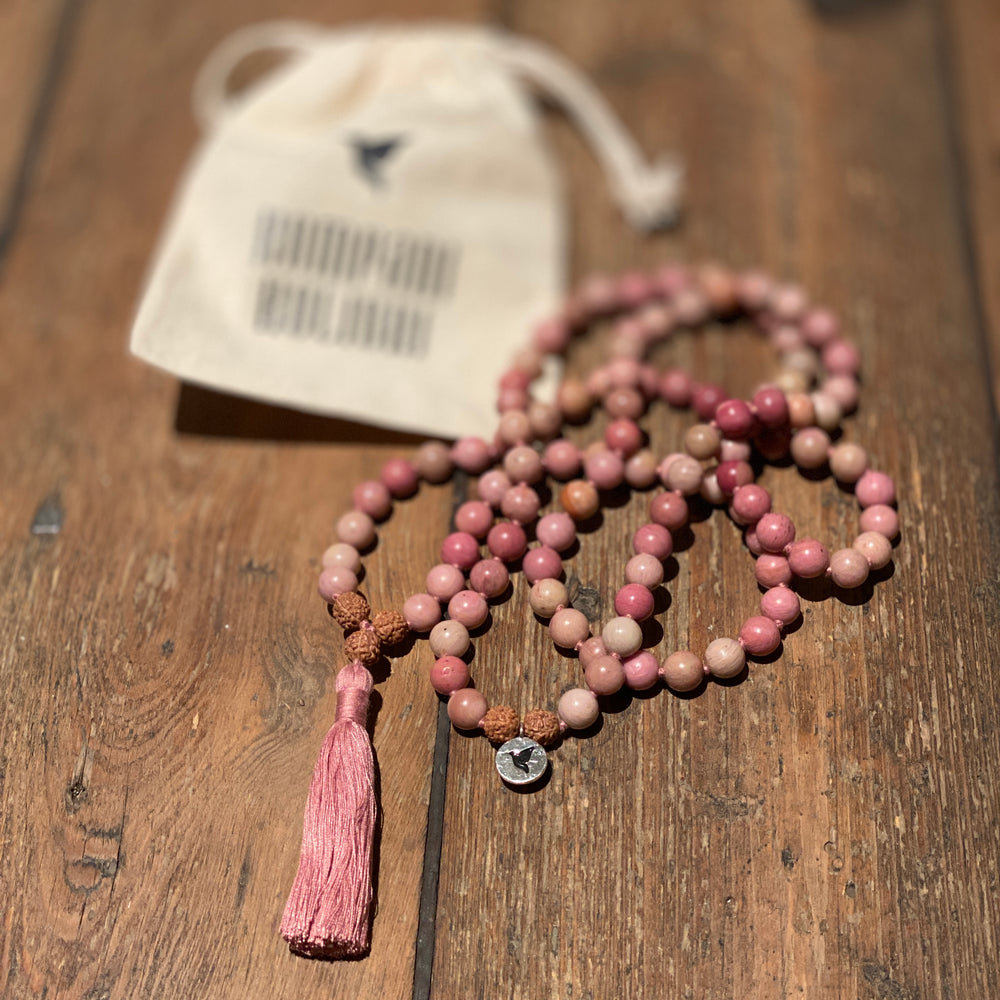 Rhodonite Mala