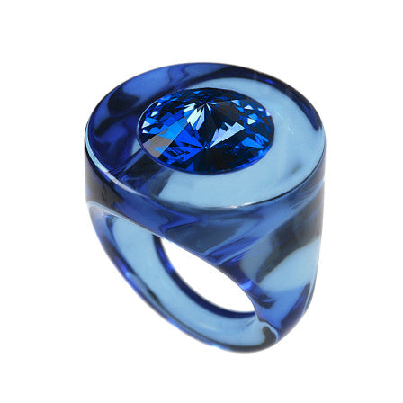 BAY Bleu Électrique, ring